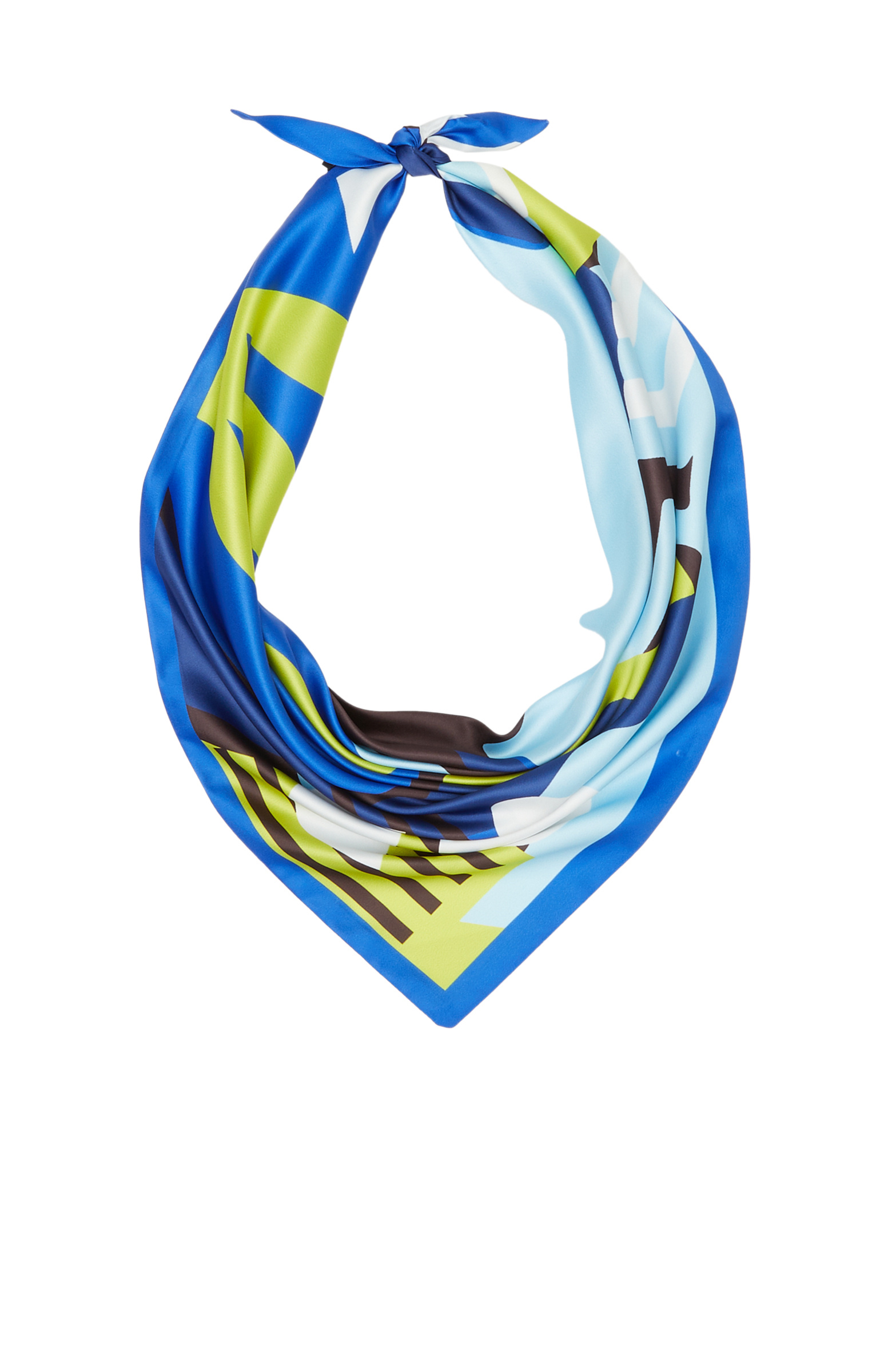 Colorful Double-Sided Patterned Women's Scarf