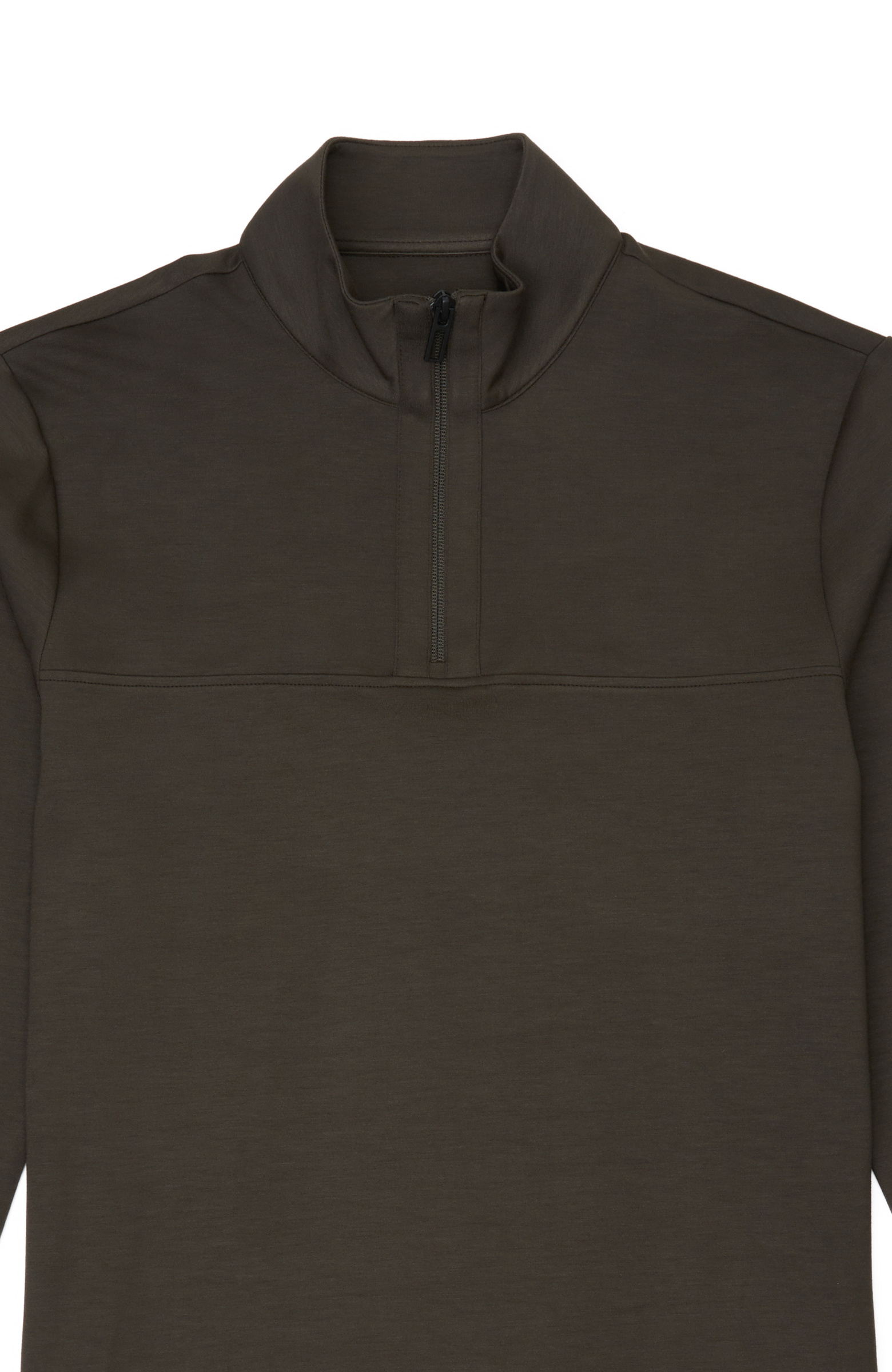 Haki Modal Karışımlı Sweatshirt