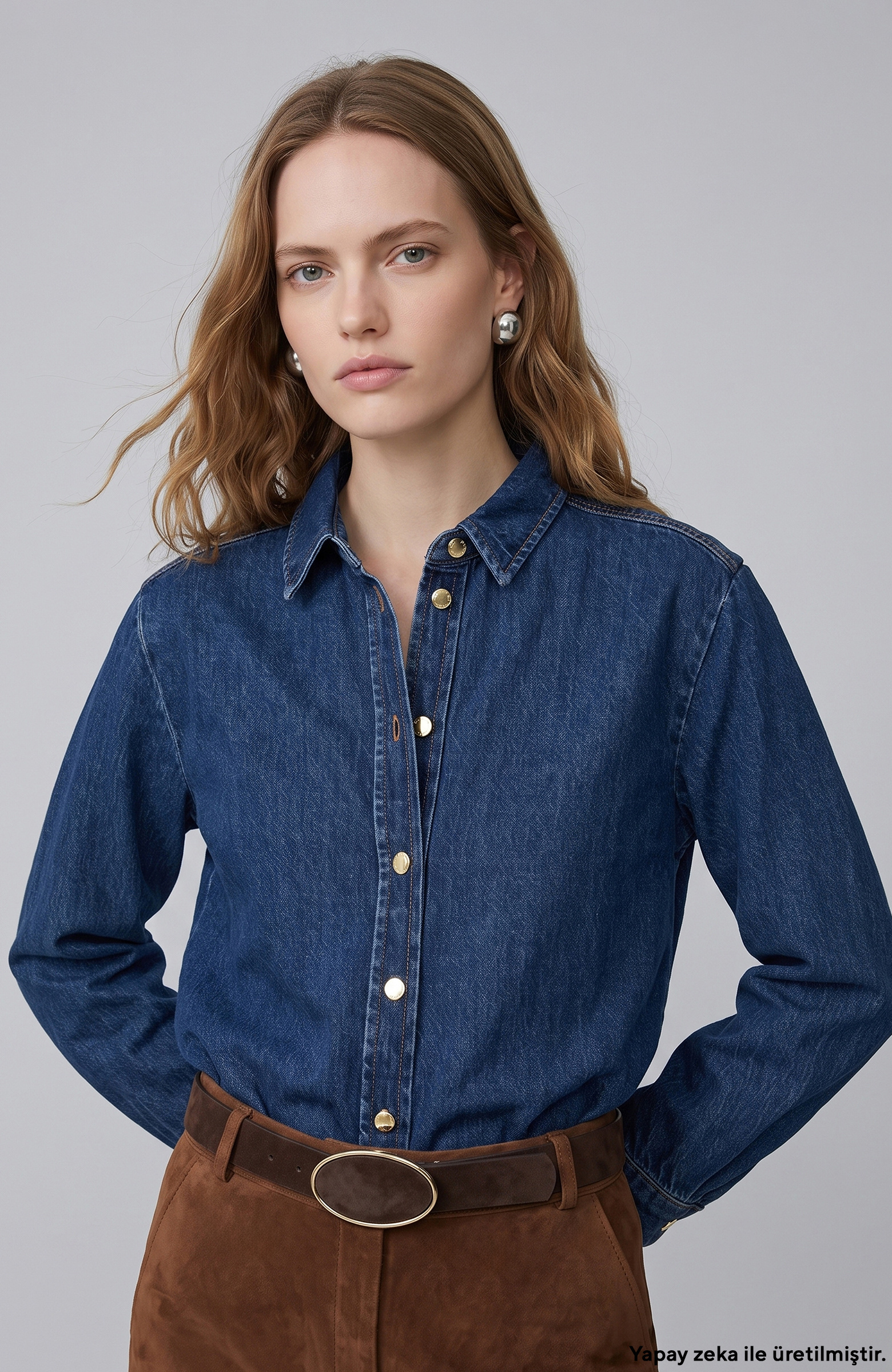 İndigo Denim Ceket